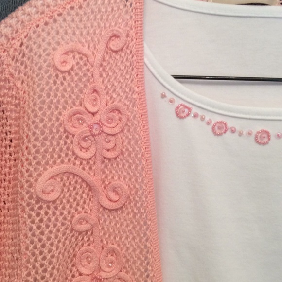 Alfred Dunner Sweaters - Sweater and tank top Set